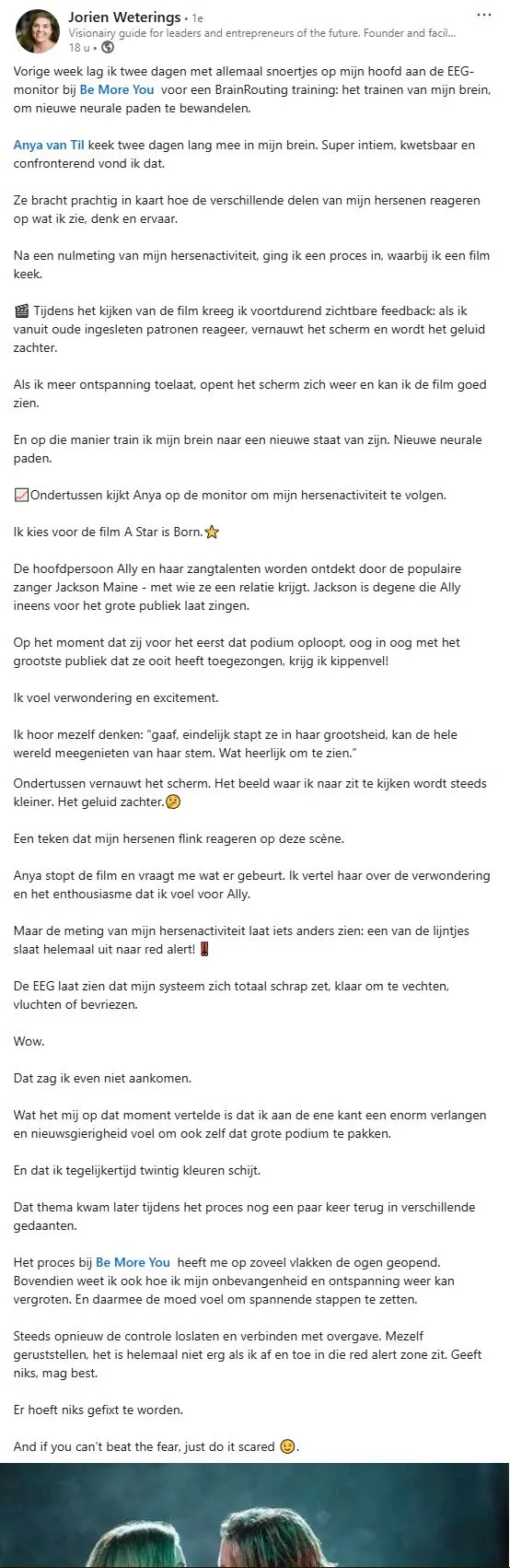 Review van Jorien Weterings over Be More You